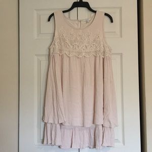 Cream Crochet Boutique Dress